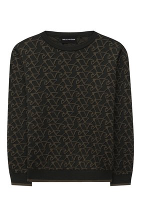 Детский пуловер EMPORIO ARMANI хаки цвета по цене 19600 руб., арт. 6H4MT2/1MD9Z | Фото 1 Детский пуловер EMPORIO ARMANI хаки цвета, арт. 6H4MT2/1MD9Z | Фото 1 (Рукава: Длинные; Материал внешний: Шерсть, Синтетический материал; Мальчики Кросс-КТ: Пуловер-одежда; Региональные ограничения белый список (Axapta Mercury): RU; Ростовка одежда: 10 - 11 лет | 140 - 146см, 13 - 15 лет | 158 см, 16 лет | 164 см, 4 года | 104 см, 5 лет | 110 см, 6 лет | 116 см, 7 лет | 122 см, 8 лет | 128 см)