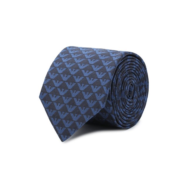 фото Шелковый галстук emporio armani
