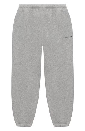 Детские хлопковые джоггеры BALENCIAGA серого цвета по цене 17600 руб., арт. 621788/TFV19 | Фото 1 Детские хлопковые джоггеры BALENCIAGA серого цвета, арт. 621788/TFV19 | Фото 1