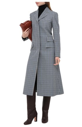 Женские кожаные сапоги KITON коричневого цвета по цене 174000 руб., арт. D50809X04T82 | Фото 2 Женские кожаные сапоги KITON коричневого цвета, арт. D50809X04T82 | Фото 2