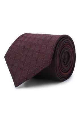 Мужской шелковый галстук ZEGNA COUTURE бордового цвета по цене 20950 руб., арт. Z8C02/15C | Фото 1 Мужской шелковый галстук ZEGNA COUTURE бордового цвета, арт. Z8C02/15C | Фото 1
