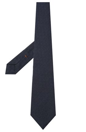 Мужской шелковый галстук ZEGNA COUTURE темно-синего цвета по цене 20950 руб., арт. Z8C00/15C | Фото 2 Мужской шелковый галстук ZEGNA COUTURE темно-синего цвета, арт. Z8C00/15C | Фото 2