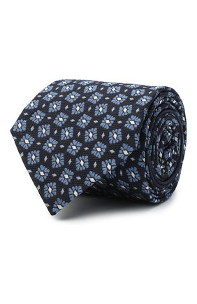 Мужской шелковый галстук ZEGNA COUTURE голубого цвета по цене 20950 руб., арт. Z8C00/15C | Фото 1 Мужской шелковый галстук ZEGNA COUTURE голубого цвета, арт. Z8C00/15C | Фото 1