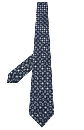 Мужской шелковый галстук ZEGNA COUTURE голубого цвета по цене 20950 руб., арт. Z8C00/15C | Фото 2 Мужской шелковый галстук ZEGNA COUTURE голубого цвета, арт. Z8C00/15C | Фото 2