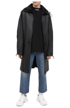 Мужская кожаная парка BOTTEGA VENETA черного цвета по цене 669500 руб., арт. 633446/VKVL0 | Фото 2 Мужская кожаная парка BOTTEGA VENETA черного цвета, арт. 633446/VKVL0 | Фото 2