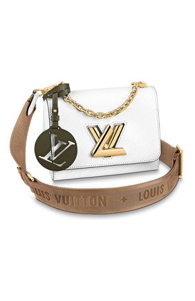 Женская сумка twist pm LOUIS VUITTON белого цвета по цене 277000 руб., арт. M56628 | Фото 1 Женская сумка twist pm LOUIS VUITTON белого цвета, арт. M56628 | Фото 1