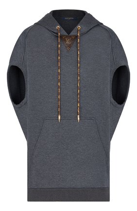 Женский хлопковое худи LOUIS VUITTON серого цвета по цене 119000 руб., арт. 1A83NM | Фото 1 Женский хлопковое худи LOUIS VUITTON серого цвета, арт. 1A83NM | Фото 1