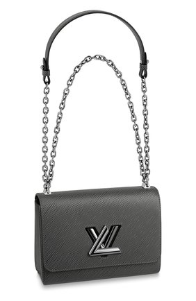 Женская сумка twist LOUIS VUITTON темно-серого цвета по цене 296000 руб., арт. M56530 | Фото 1 Женская сумка twist LOUIS VUITTON темно-серого цвета, арт. M56530 | Фото 1