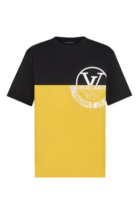 Женская хлопковая футболка LOUIS VUITTON черного цвета по цене 51500 руб., арт. 1A83MI | Фото 1 Женская хлопковая футболка LOUIS VUITTON черного цвета, арт. 1A83MI | Фото 1