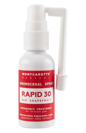 Спрей для полости рта rapid 30 red grapefruit (30ml) MONTCAROTTE бесцветного цвета по цене 1510 руб., арт. MCM0630 | Фото 1 Спрей для полости рта rapid 30 red grapefruit (30ml) MONTCAROTTE бесцветного цвета, арт. MCM0630 | Фото 1