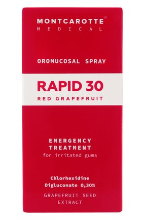 Спрей для полости рта rapid 30 red grapefruit (30ml) MONTCAROTTE бесцветного цвета по цене 1510 руб., арт. MCM0630 | Фото 3 Спрей для полости рта rapid 30 red grapefruit (30ml) MONTCAROTTE бесцветного цвета, арт. MCM0630 | Фото 3