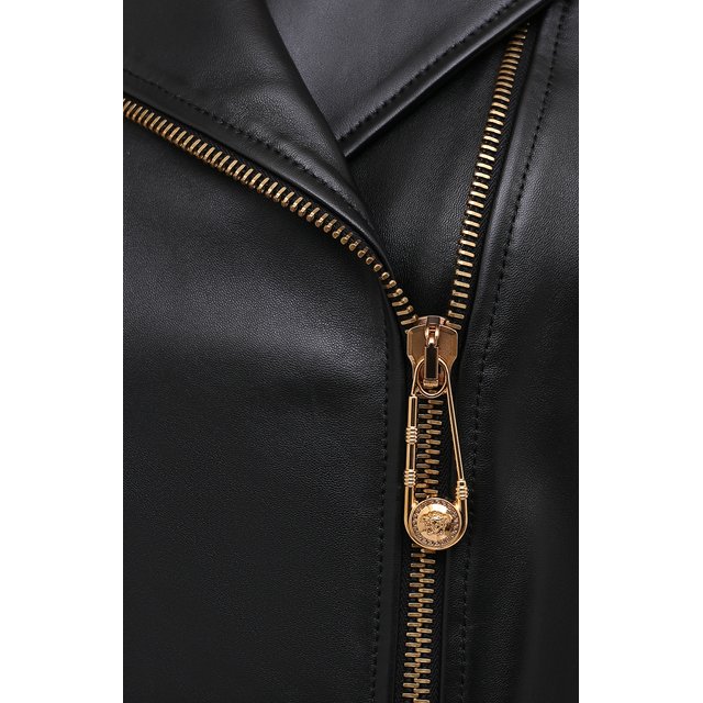 фото Кожаная куртка versace