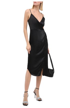 Женские кожаные босоножки julie ALEXANDER WANG черного цвета по цене 62150 руб., арт. 30C220S034 | Фото 2 Женские кожаные босоножки julie ALEXANDER WANG черного цвета, арт. 30C220S034 | Фото 2