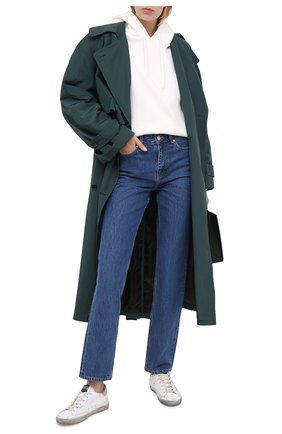 Женские кожаные кеды superstar GOLDEN GOOSE DELUXE BRAND белого цвета по цене 39950 руб., арт. GWF00101.F000316 | Фото 2 Женские кожаные кеды superstar GOLDEN GOOSE DELUXE BRAND белого цвета, арт. GWF00101.F000316 | Фото 2