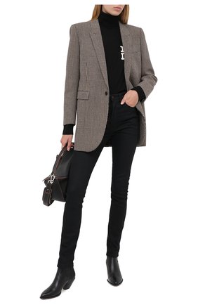 Женская шерстяная водолазка DSQUARED2 черного цвета по цене 41300 руб., арт. S75HA0995/S17399 | Фото 2 Женская шерстяная водолазка DSQUARED2 черного цвета, арт. S75HA0995/S17399 | Фото 2