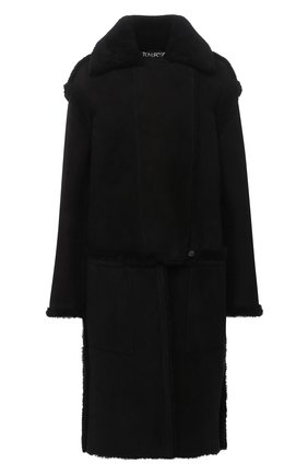 Женская дубленка TOM FORD черного цвета по цене 513000 руб., арт. CSF617-FUX124 | Фото 1 Женская дубленка TOM FORD черного цвета, арт. CSF617-FUX124 | Фото 1