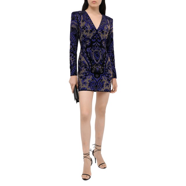 фото Хлопковое платье balmain