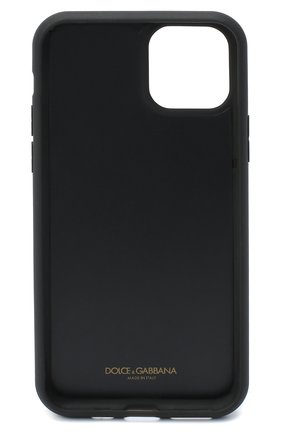 Мужской чехол для iphone 11 pro DOLCE & GABBANA черного цвета по цене 12700 руб., арт. BI2689/AU770 | Фото 2 Мужской чехол для iphone 11 pro DOLCE & GABBANA черного цвета, арт. BI2689/AU770 | Фото 2