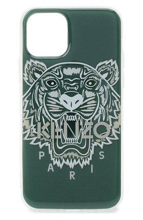 Мужской чехол для iphone 11 pro KENZO зеленого цвета по цене 4095 руб., арт. FA6C0KIXITRE | Фото 1 Мужской чехол для iphone 11 pro KENZO зеленого цвета, арт. FA6C0KIXITRE | Фото 1
