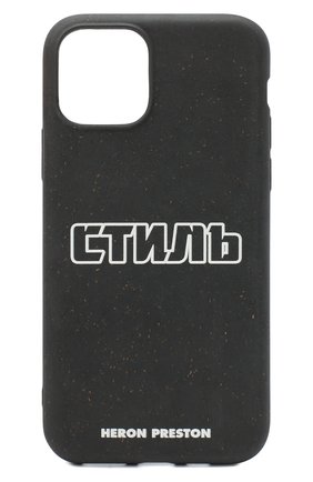 Мужской чехол для iphone 11 pro HERON PRESTON черного цвета по цене 5940 руб., арт. HMPA010F20PLA0011001 | Фото 1 Мужской чехол для iphone 11 pro HERON PRESTON черного цвета, арт. HMPA010F20PLA0011001 | Фото 1