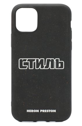 Мужской чехол для iphone 11 HERON PRESTON черно-белого цвета по цене 5940 руб., арт. HWPA008E20PLA0011001 | Фото 1 Мужской чехол для iphone 11 HERON PRESTON черно-белого цвета, арт. HWPA008E20PLA0011001 | Фото 1