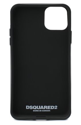 Мужской чехол для iphone 11 pro max DSQUARED2 черно-белого цвета по цене 5665 руб., арт. ITM0088 55000001 | Фото 2 Мужской чехол для iphone 11 pro max DSQUARED2 черно-белого цвета, арт. ITM0088 55000001 | Фото 2