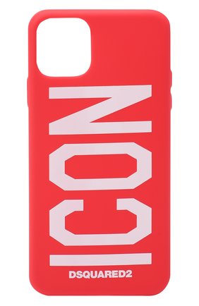 Мужской чехол для iphone 11 pro max DSQUARED2 красного цвета по цене 5665 руб., арт. ITM0089 55000001 | Фото 1 Мужской чехол для iphone 11 pro max DSQUARED2 красного цвета, арт. ITM0089 55000001 | Фото 1