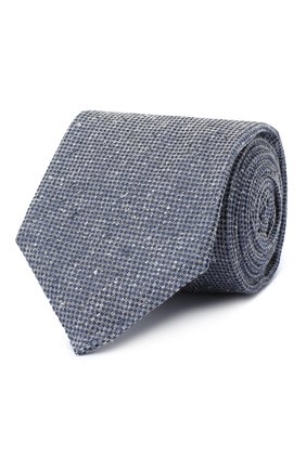 Мужской шелковый галстук KITON синего цвета по цене 23450 руб., арт. UCRVKLC04G95 | Фото 1 Мужской шелковый галстук KITON синего цвета, арт. UCRVKLC04G95 | Фото 1