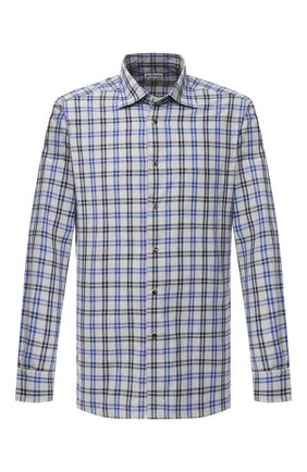Мужская хлопковая рубашка KITON серого цвета по цене 49950 руб., арт. UMCNERHH0748501 | Фото 1 Мужская хлопковая рубашка KITON серого цвета, арт. UMCNERHH0748501 | Фото 1
