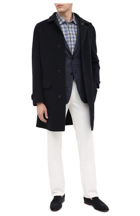 Мужская хлопковая рубашка KITON серого цвета по цене 49950 руб., арт. UMCNERHH0748501 | Фото 2 Мужская хлопковая рубашка KITON серого цвета, арт. UMCNERHH0748501 | Фото 2