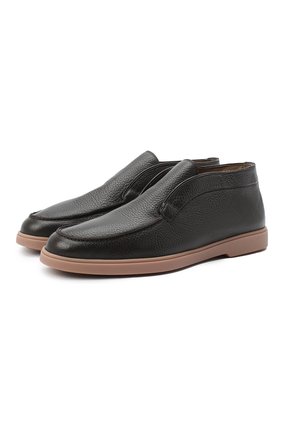 Мужские кожаные ботинки SANTONI темно-коричневого цвета по цене 52650 руб., арт. MGYA16715TISAADCT50 | Фото 1 Мужские кожаные ботинки SANTONI темно-коричневого цвета, арт. MGYA16715TISAADCT50 | Фото 1