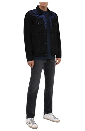 Мужские кожаные кеды superstar GOLDEN GOOSE DELUXE BRAND белого цвета по цене 28800 руб., арт. GMF00102.F000318 | Фото 2 Мужские кожаные кеды superstar GOLDEN GOOSE DELUXE BRAND белого цвета, арт. GMF00102.F000318 | Фото 2