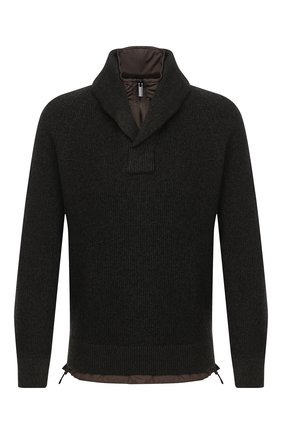Мужской кашемировый свитер ERMENEGILDO ZEGNA темно-зеленого цвета по цене 210000 руб., арт. UVK82/105 | Фото 1 Мужской кашемировый свитер ERMENEGILDO ZEGNA темно-зеленого цвета, арт. UVK82/105 | Фото 1