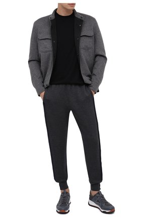 Мужская хлопковая футболка ERMENEGILDO ZEGNA черного цвета по цене 26800 руб., арт. UV526/707R | Фото 2 Мужская хлопковая футболка ERMENEGILDO ZEGNA черного цвета, арт. UV526/707R | Фото 2