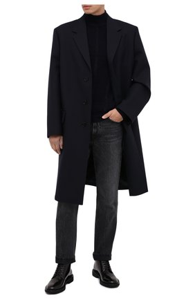 Мужской кашемировая водолазка ZEGNA COUTURE темно-синего цвета по цене 157000 руб., арт. CVK71/122 | Фото 2 Мужской кашемировая водолазка ZEGNA COUTURE темно-синего цвета, арт. CVK71/122 | Фото 2 (Длина (для топов): Стандартные; Материал внешний: Шерсть; Рукава: Длинные; Мужское Кросс-КТ: Водолазка-одежда; Принт: Без принта; Стили: Классический)