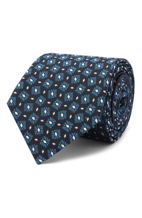 Мужской шелковый галстук ZEGNA COUTURE синего цвета по цене 21050 руб., арт. Z8C01/15C | Фото 1 Мужской шелковый галстук ZEGNA COUTURE синего цвета, арт. Z8C01/15C | Фото 1 (Материал: Текстиль; Принт: С принтом)