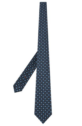 Мужской шелковый галстук ZEGNA COUTURE синего цвета по цене 21050 руб., арт. Z8C01/15C | Фото 2 Мужской шелковый галстук ZEGNA COUTURE синего цвета, арт. Z8C01/15C | Фото 2 (Материал: Текстиль; Принт: С принтом)