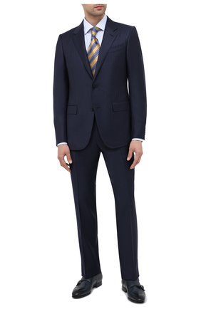 Мужская хлопковая сорочка ERMENEGILDO ZEGNA голубого цвета по цене 33100 руб., арт. 801214/9RS0BR | Фото 2 Мужская хлопковая сорочка ERMENEGILDO ZEGNA голубого цвета, арт. 801214/9RS0BR | Фото 2