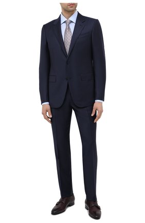 Мужская хлопковая сорочка ERMENEGILDO ZEGNA голубого цвета по цене 29950 руб., арт. 801212/9RS0BR | Фото 2 Мужская хлопковая сорочка ERMENEGILDO ZEGNA голубого цвета, арт. 801212/9RS0BR | Фото 2