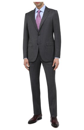 Мужская хлопковая сорочка ERMENEGILDO ZEGNA светло-голубого цвета по цене 26150 руб., арт. 801030/9MS0BR | Фото 2 Мужская хлопковая сорочка ERMENEGILDO ZEGNA светло-голубого цвета, арт. 801030/9MS0BR | Фото 2