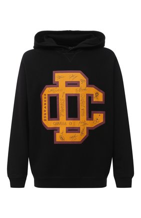 Мужской хлопковое худи DSQUARED2 черного цвета по цене 31650 руб., арт. S74GU0428/S25476 | Фото 1 Мужской хлопковое худи DSQUARED2 черного цвета, арт. S74GU0428/S25476 | Фото 1