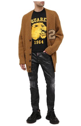 Мужская шерстяной кардиган DSQUARED2 светло-коричневого цвета по цене 71900 руб., арт. S74HA1084/S17409 | Фото 2 Мужская шерстяной кардиган DSQUARED2 светло-коричневого цвета, арт. S74HA1084/S17409 | Фото 2