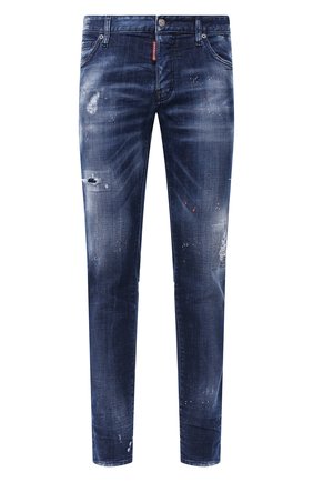 Мужские джинсы DSQUARED2 синего цвета по цене 46950 руб., арт. S74LB0755/S30342 | Фото 1 Мужские джинсы DSQUARED2 синего цвета, арт. S74LB0755/S30342 | Фото 1