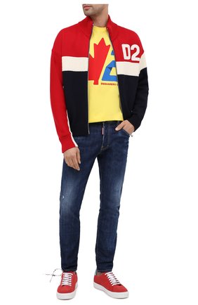 Мужские джинсы DSQUARED2 синего цвета по цене 33500 руб., арт. S74LB0759/S30342 | Фото 2 Мужские джинсы DSQUARED2 синего цвета, арт. S74LB0759/S30342 | Фото 2