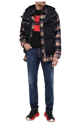 Мужские джинсы DSQUARED2 синего цвета по цене 33500 руб., арт. S74LB0761/S30342 | Фото 2 Мужские джинсы DSQUARED2 синего цвета, арт. S74LB0761/S30342 | Фото 2
