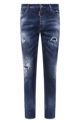 Мужские джинсы DSQUARED2 синего цвета по цене 46950 руб., арт. S74LB0763/S30342 | Фото 1 Мужские джинсы DSQUARED2 синего цвета, арт. S74LB0763/S30342 | Фото 1