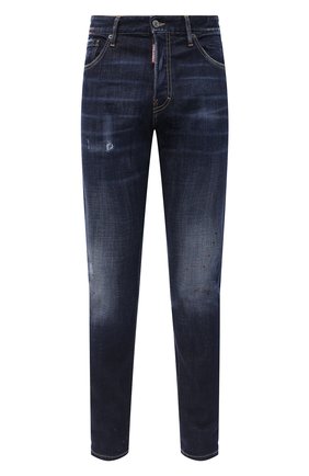 Мужские джинсы DSQUARED2 синего цвета по цене 49850 руб., арт. S74LB0766/S30664 | Фото 1 Мужские джинсы DSQUARED2 синего цвета, арт. S74LB0766/S30664 | Фото 1