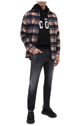 Мужские джинсы DSQUARED2 темно-серого цвета по цене 31150 руб., арт. S74LB0789/S30503 | Фото 2 Мужские джинсы DSQUARED2 темно-серого цвета, арт. S74LB0789/S30503 | Фото 2