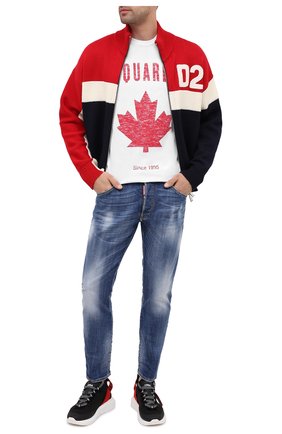 Мужские джинсы DSQUARED2 синего цвета по цене 32450 руб., арт. S74LB0791/S30342 | Фото 2 Мужские джинсы DSQUARED2 синего цвета, арт. S74LB0791/S30342 | Фото 2