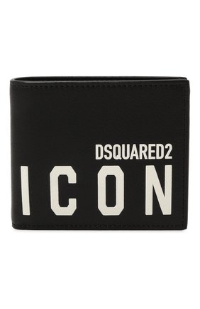 Мужской кожаное портмоне icon DSQUARED2 черно-белого цвета по цене 19850 руб., арт. WAM0015 12903205 | Фото 1 Мужской кожаное портмоне icon DSQUARED2 черно-белого цвета, арт. WAM0015 12903205 | Фото 1